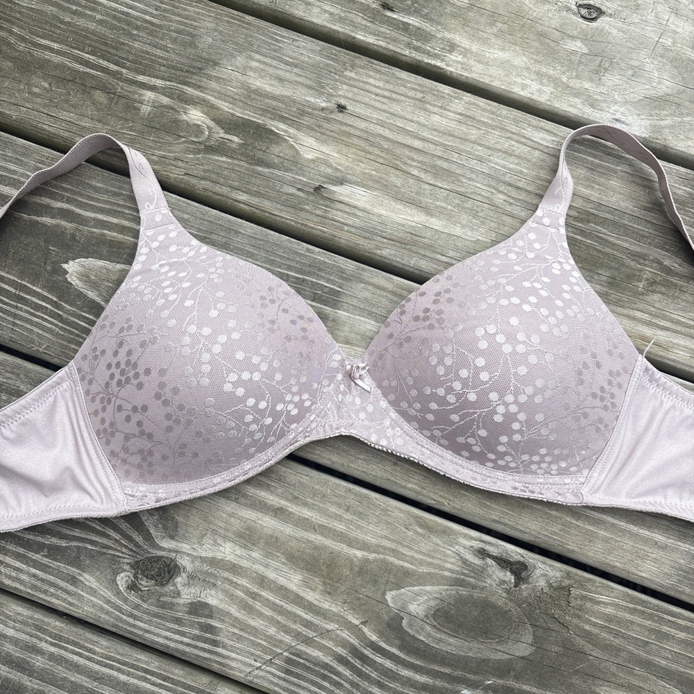 42A Glamorise PADDED NO WIRE Seamless MAXIMIZER Bra Enhance Cup